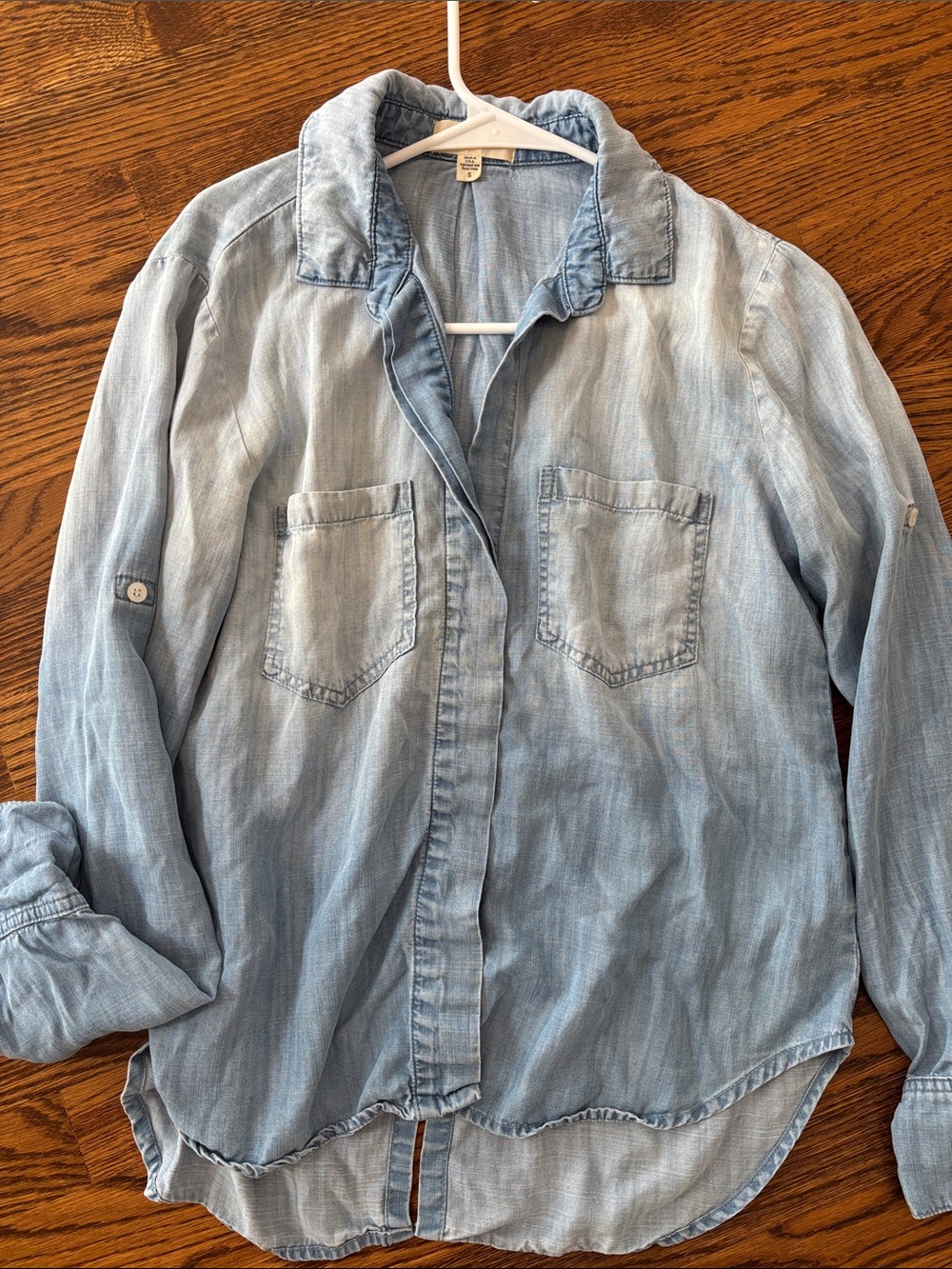 Chambray Jean Button-Up shirt